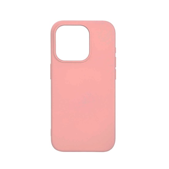 Silicone Case for Apple iPhone 15 Pro Pink